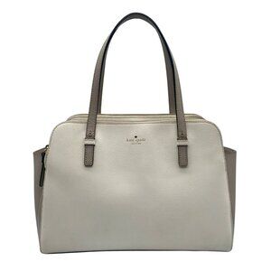 Kate Spade New York Ivory & Cement Grand Street Lydia Shoulder Bag